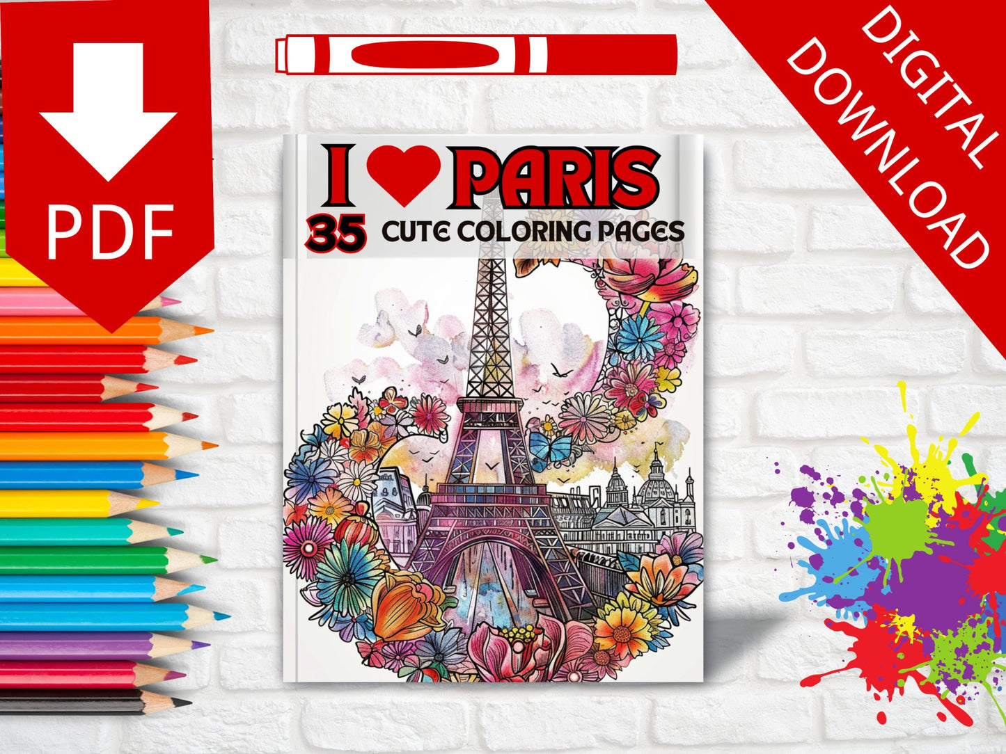 35 Unique Paris Coloring Pages - My Coloring Zone