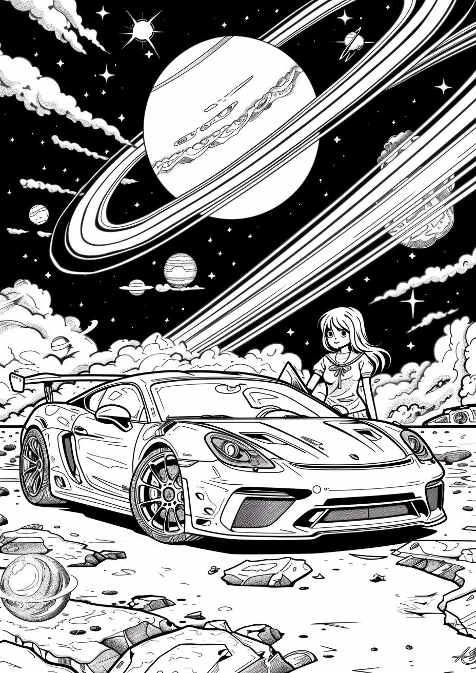 45 Cool Sports Cars Coloring Pages - My Coloring Zone