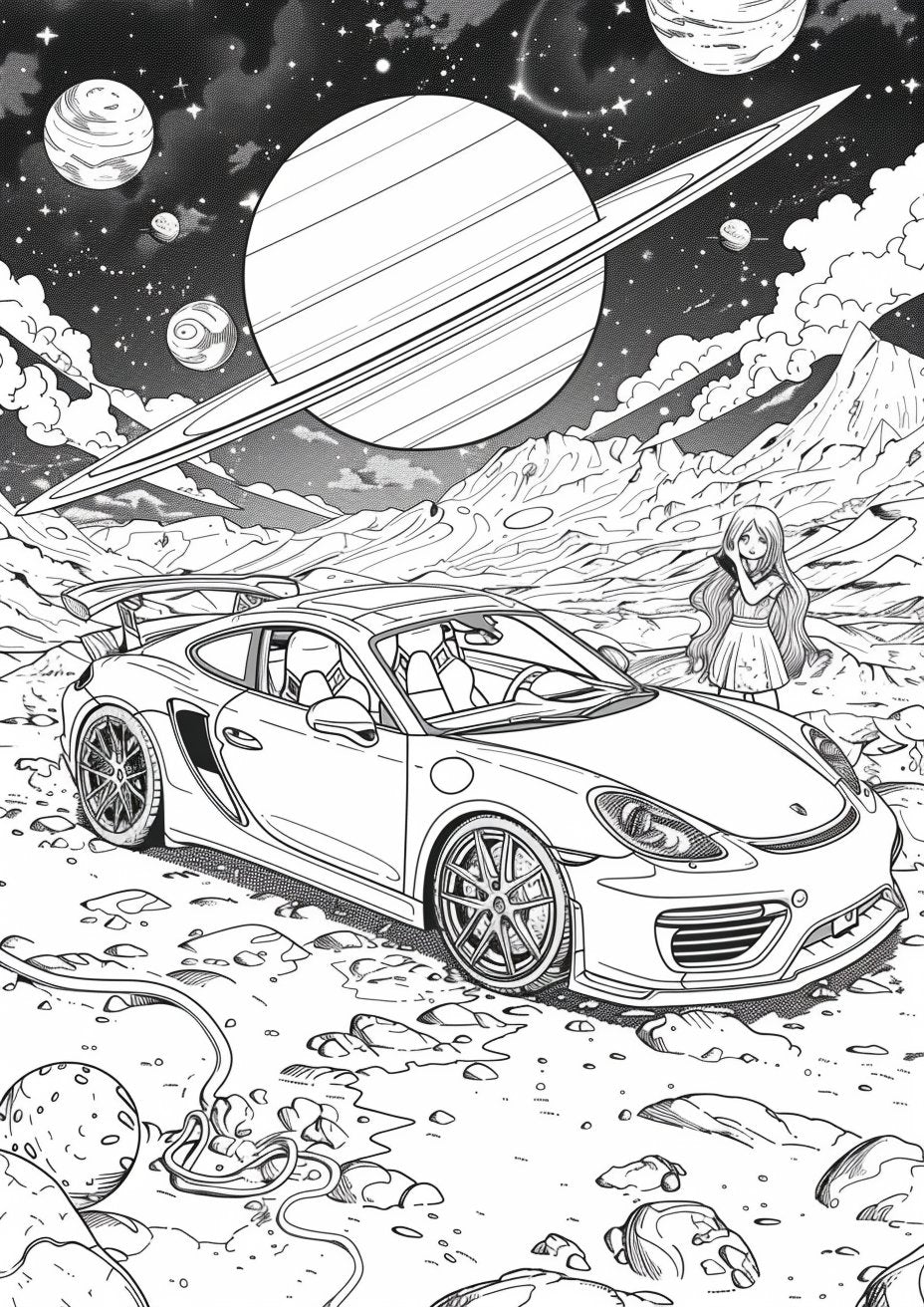 45 Cool Sports Cars Coloring Pages - My Coloring Zone