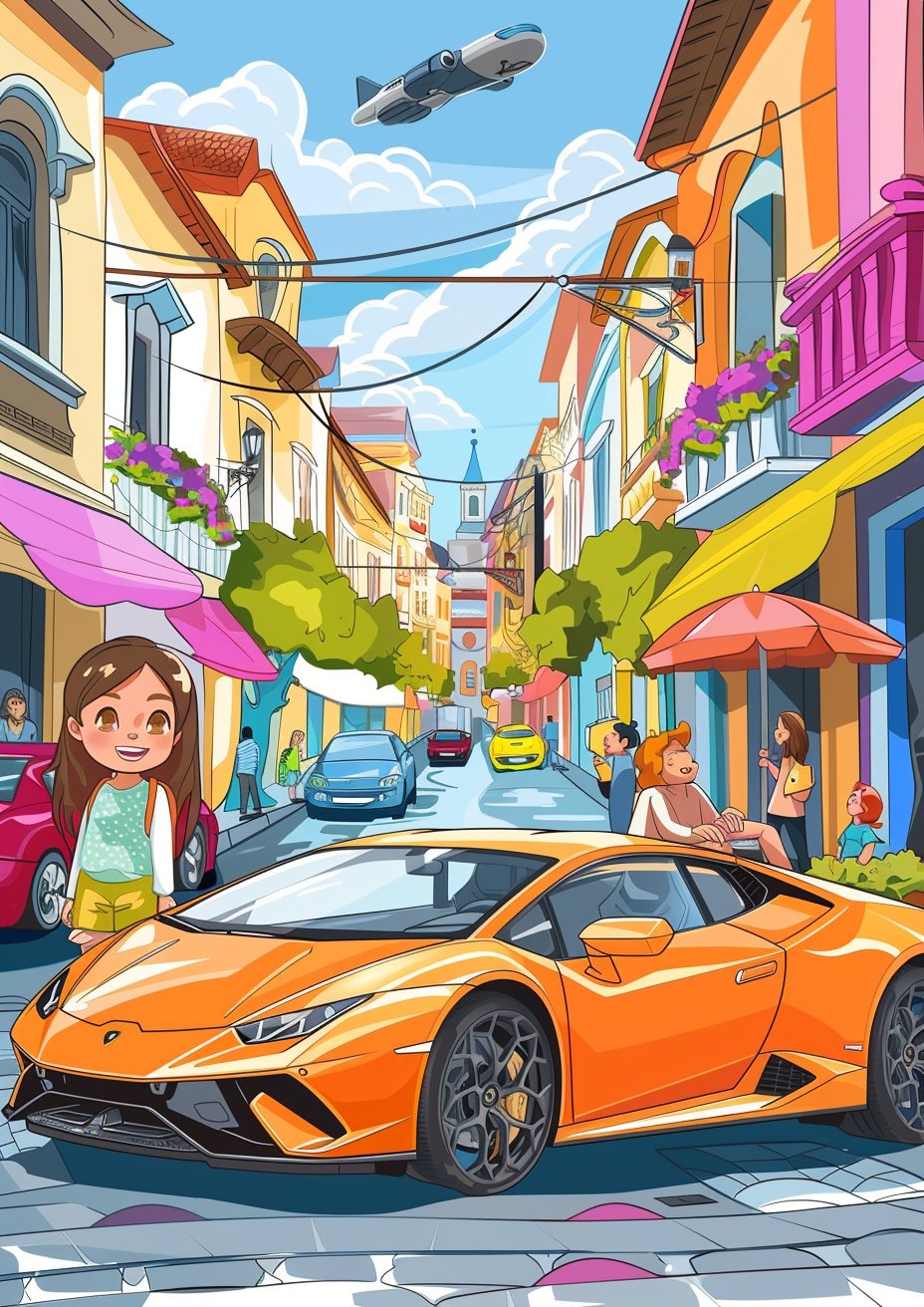 50 PREMIUM Lamborghini Coloring Pages - My Coloring Zone