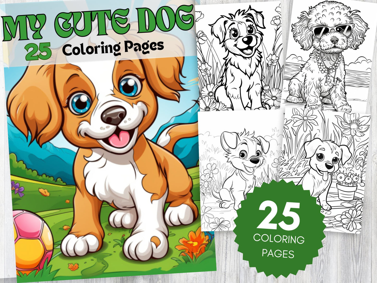 25 Amazing My Cute Dog Coloring Sheets - My Coloring Zone