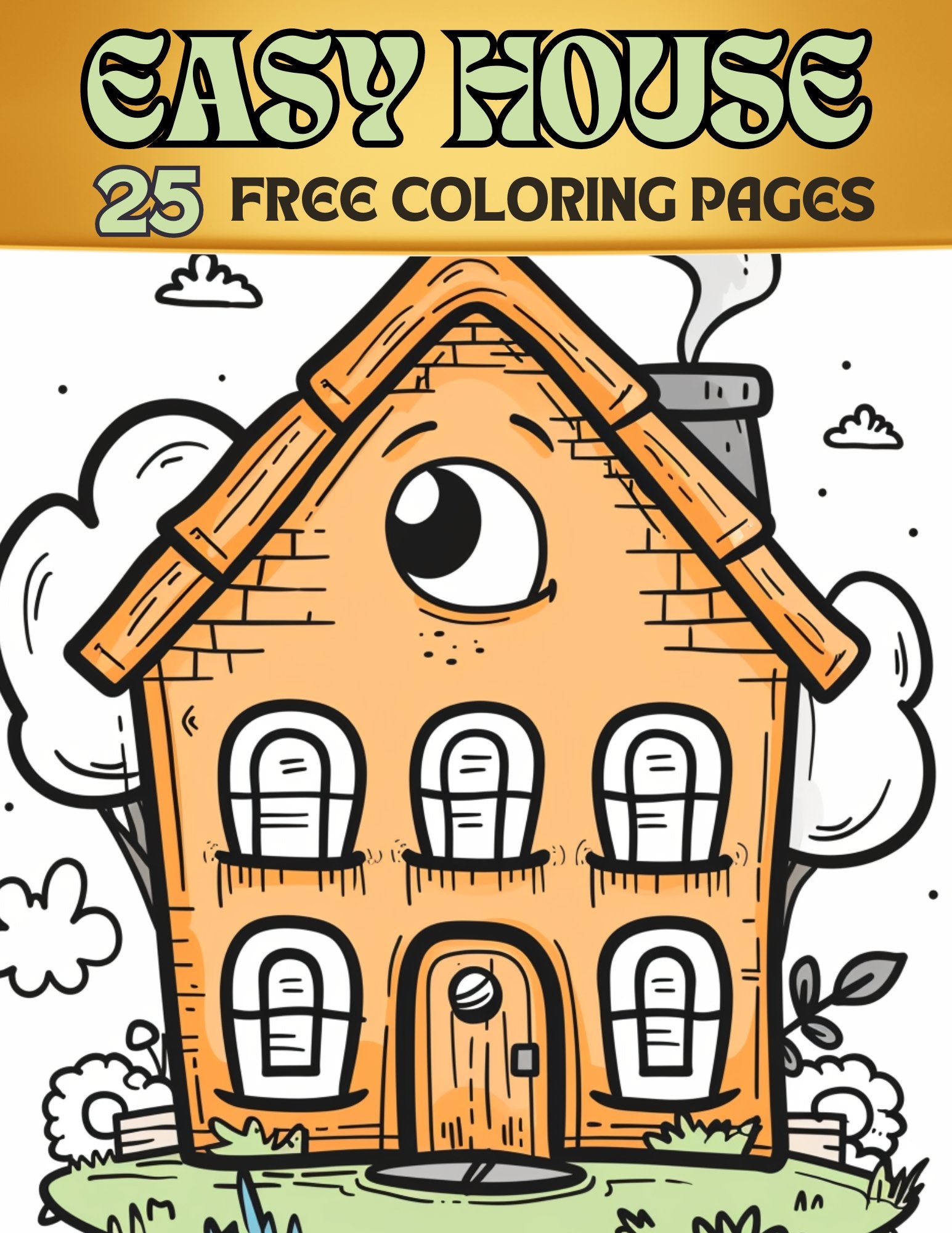 25 FREE House Coloring Sheets - My Coloring Zone