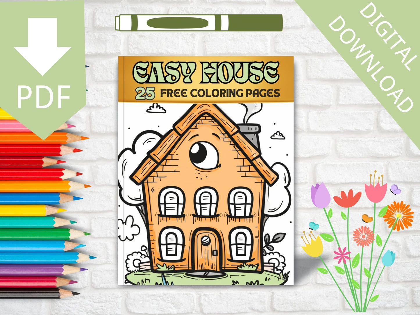 25 FREE House Coloring Sheets - My Coloring Zone