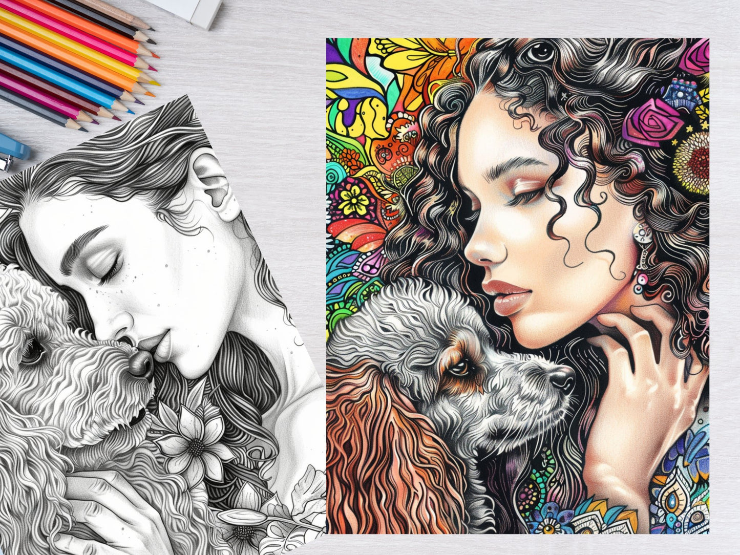 30 Cute Poodle Coloring Pages - My Coloring Zone