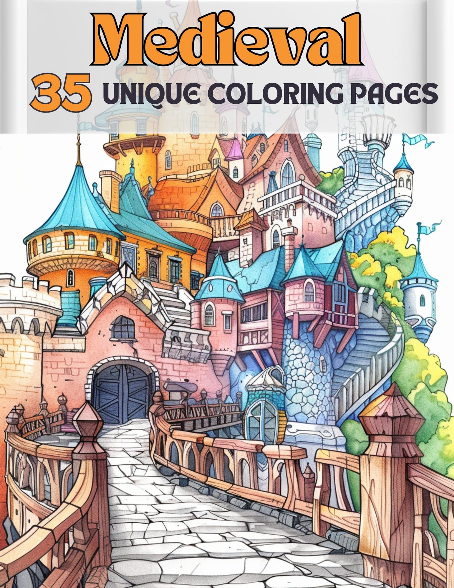 35 Unique Medieval Coloring Pages - My Coloring Zone