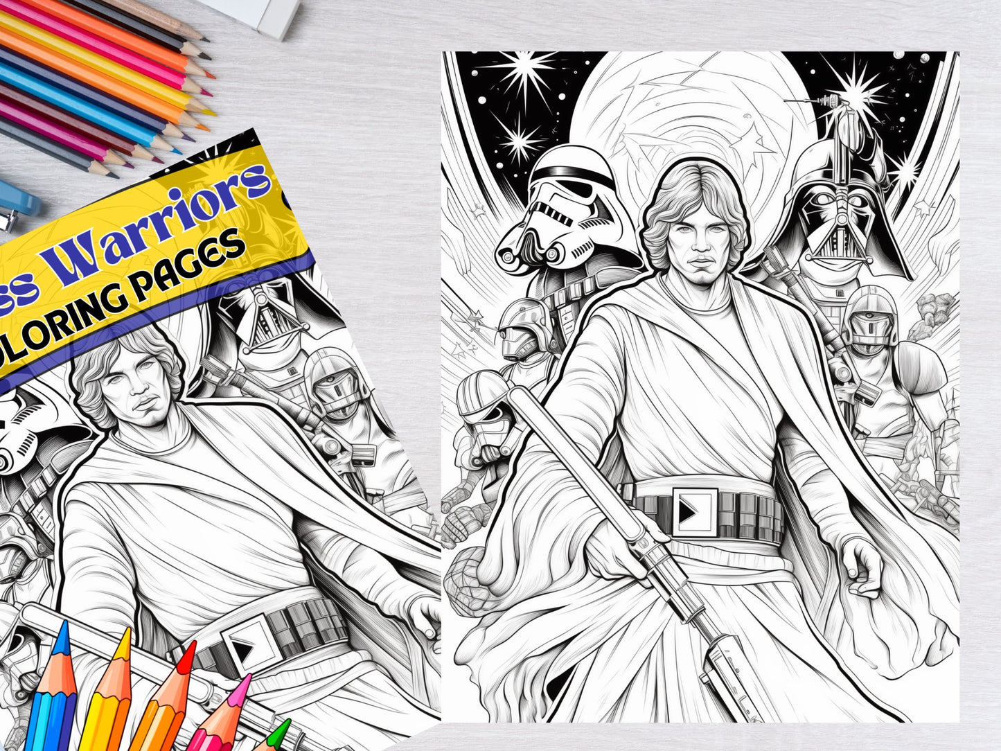 40 Fearless Warriors Coloring Pages - My Coloring Zone