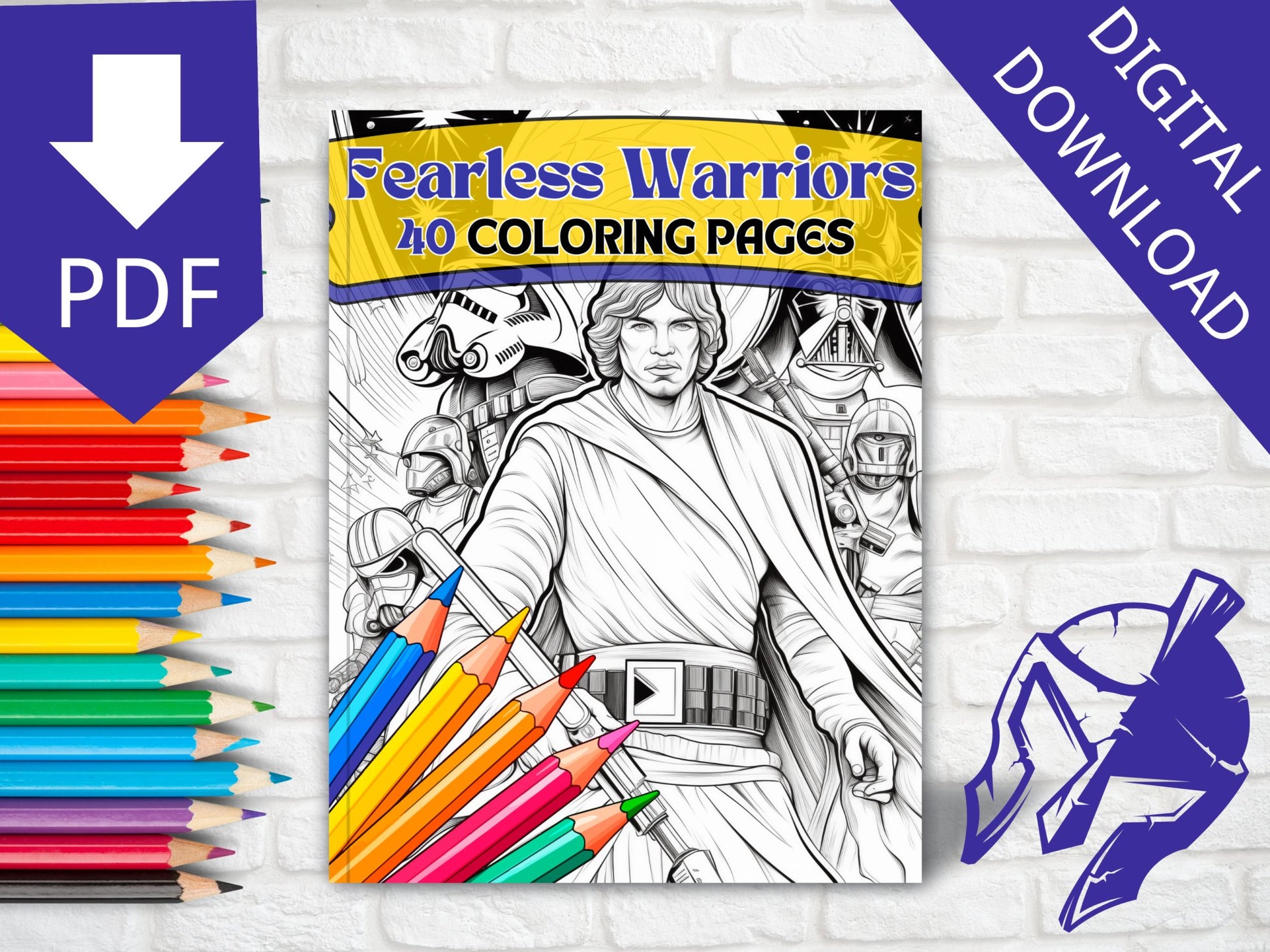 40 Fearless Warriors Coloring Pages - My Coloring Zone