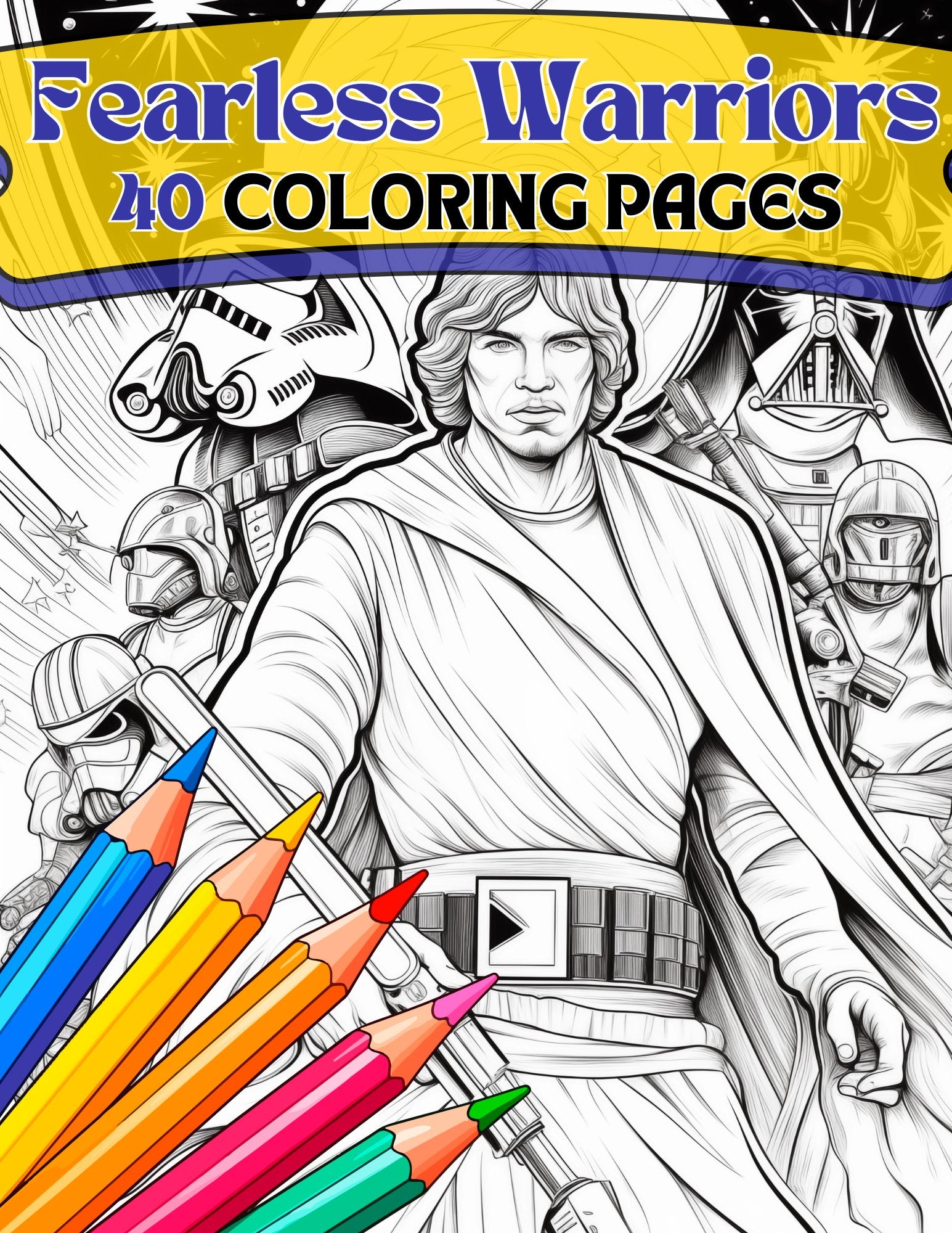 40 Fearless Warriors Coloring Pages - My Coloring Zone