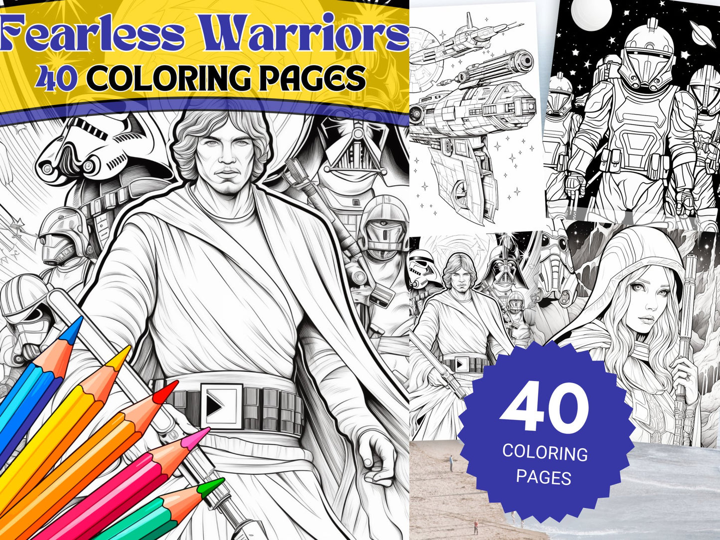 40 Fearless Warriors Coloring Pages - My Coloring Zone