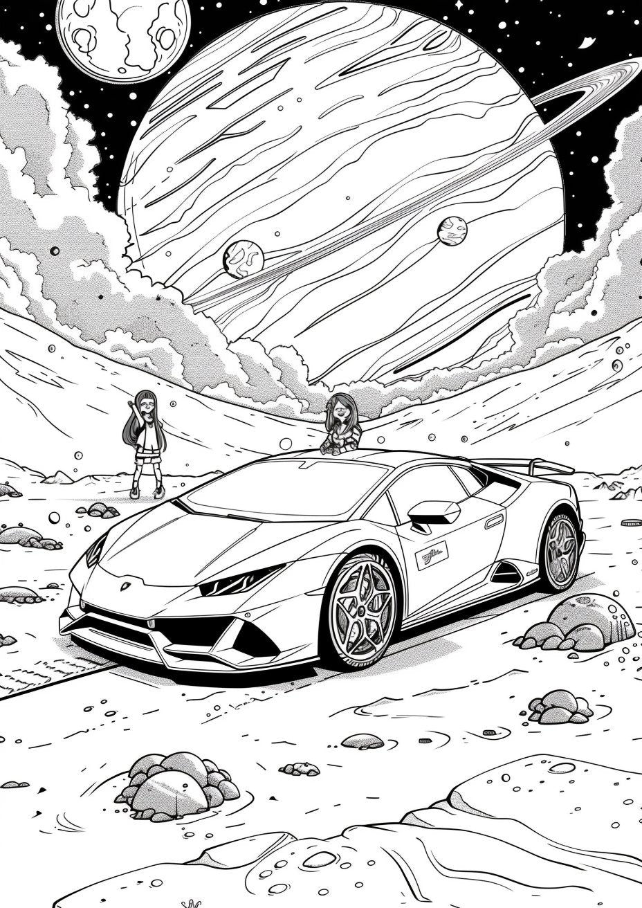 45 Cool Sports Cars Coloring Pages - My Coloring Zone