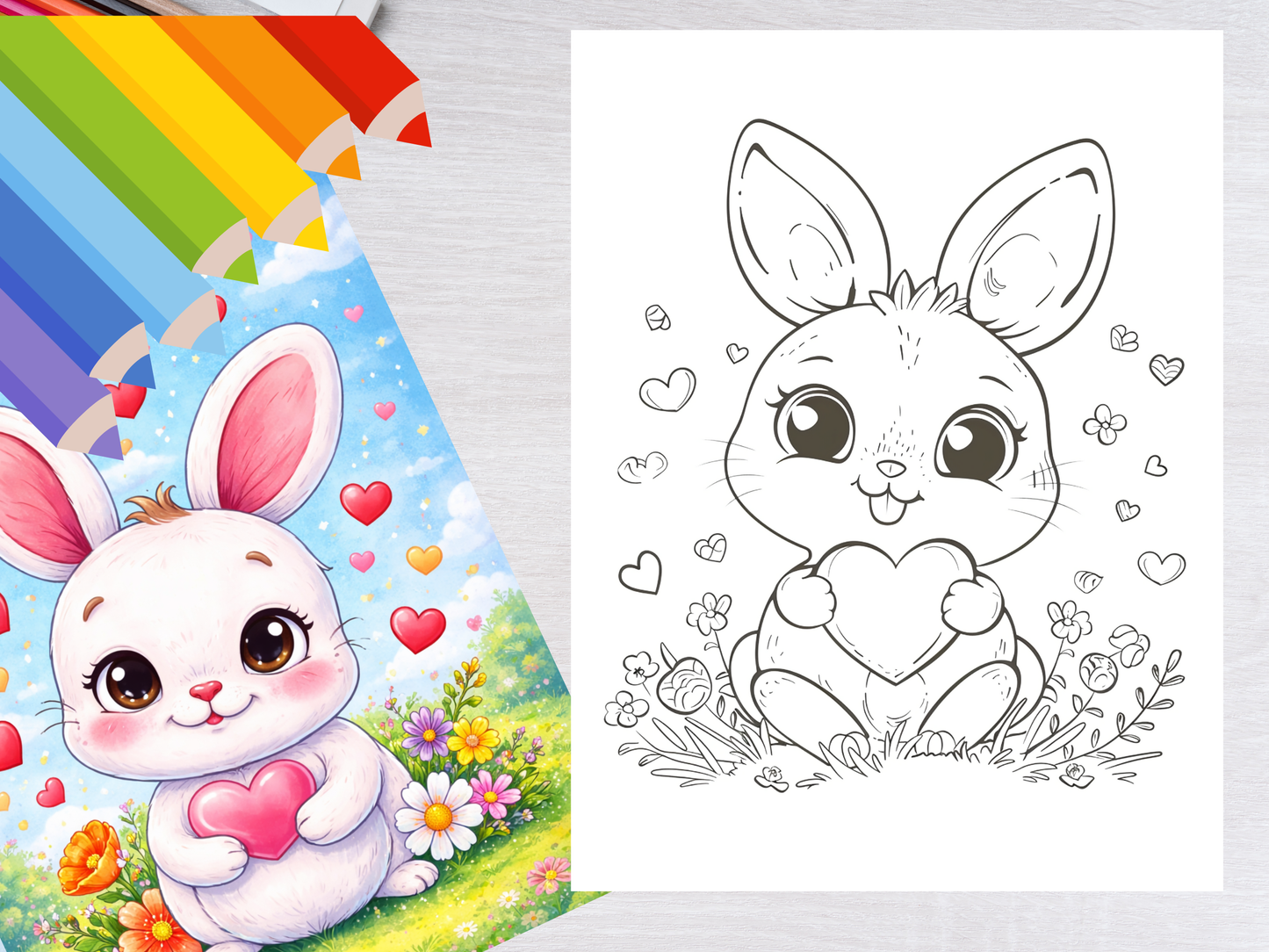 35 Valentine’s Coloring Pages