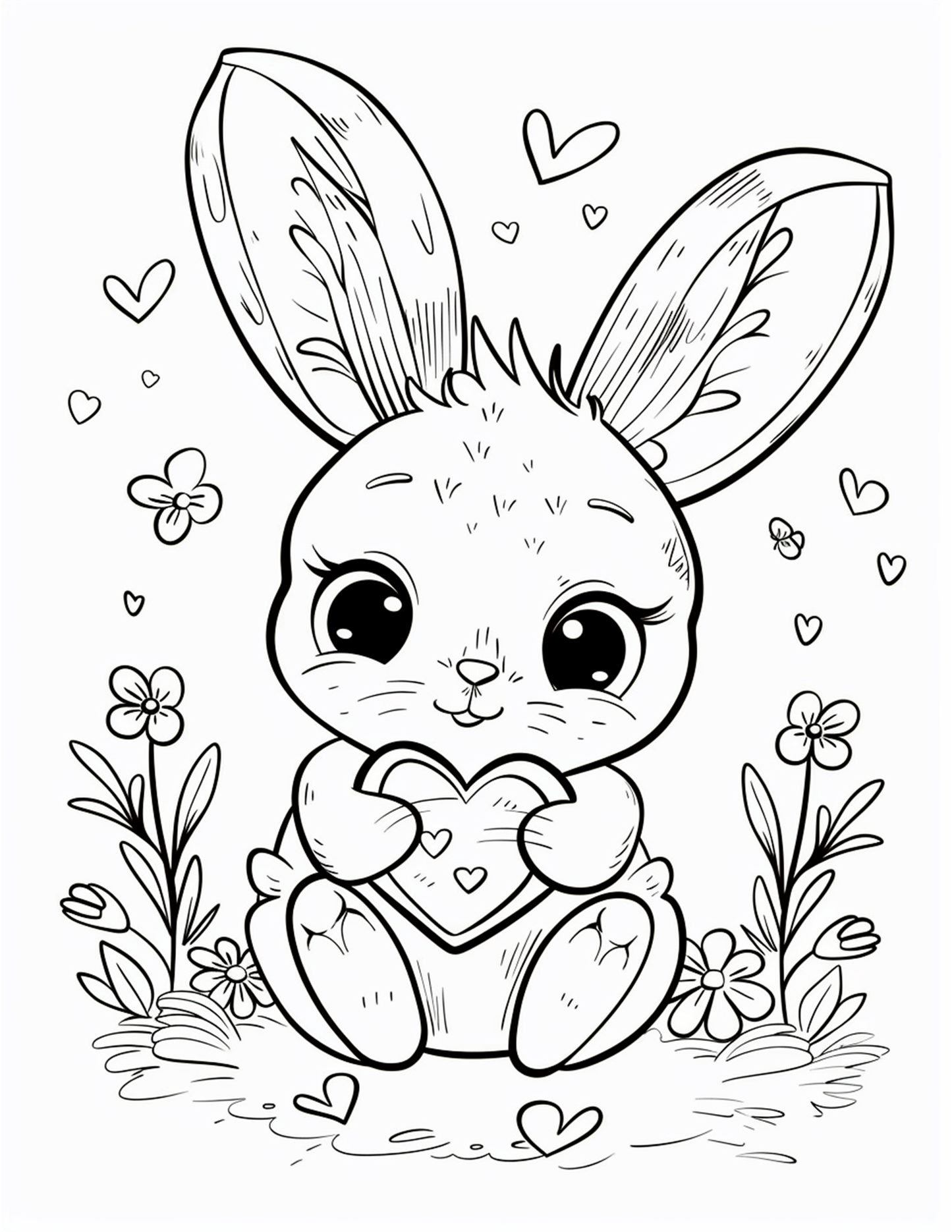 35 Valentine’s Coloring Pages